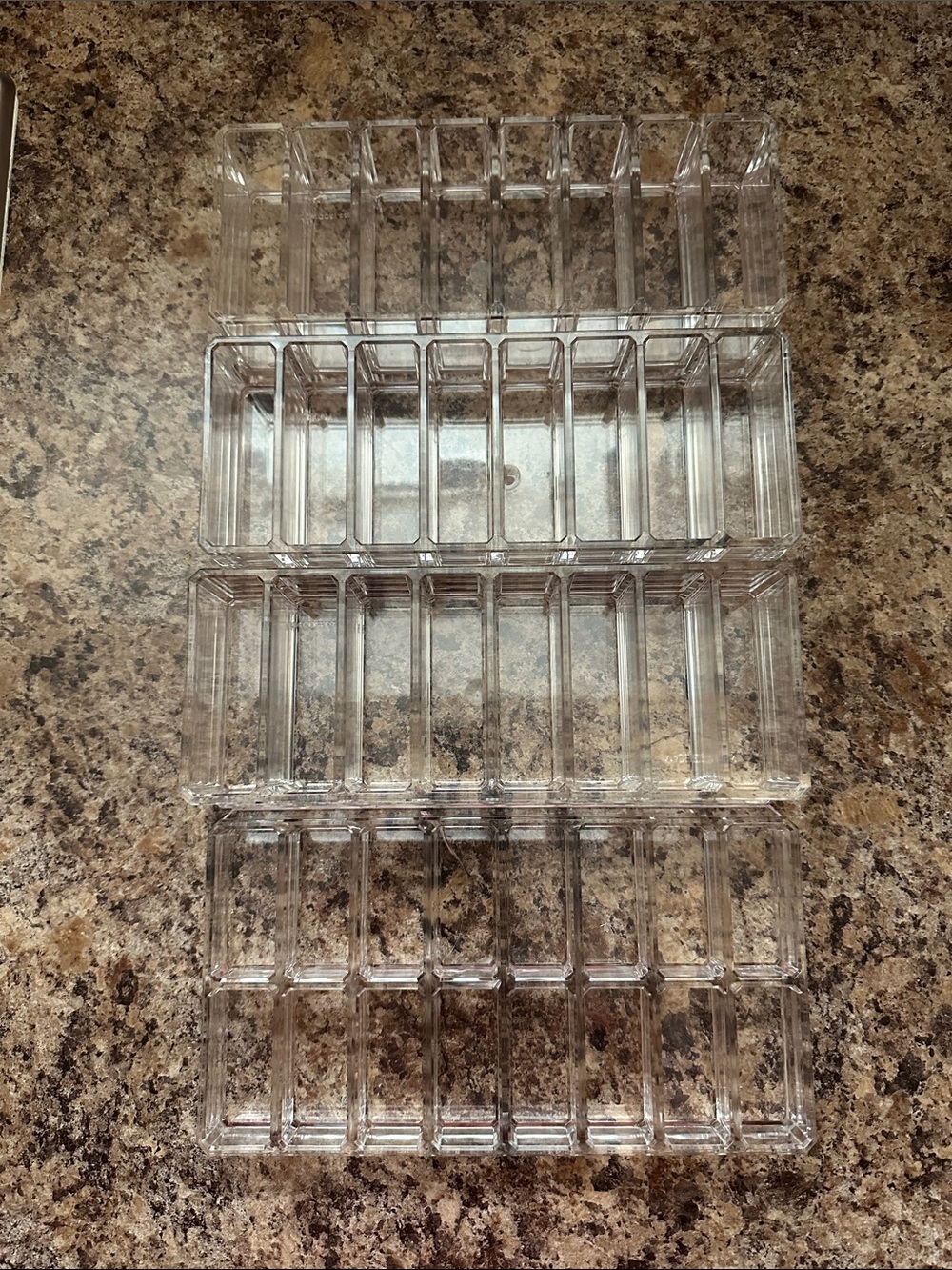 Clear acrylic  Organizer - Transparent